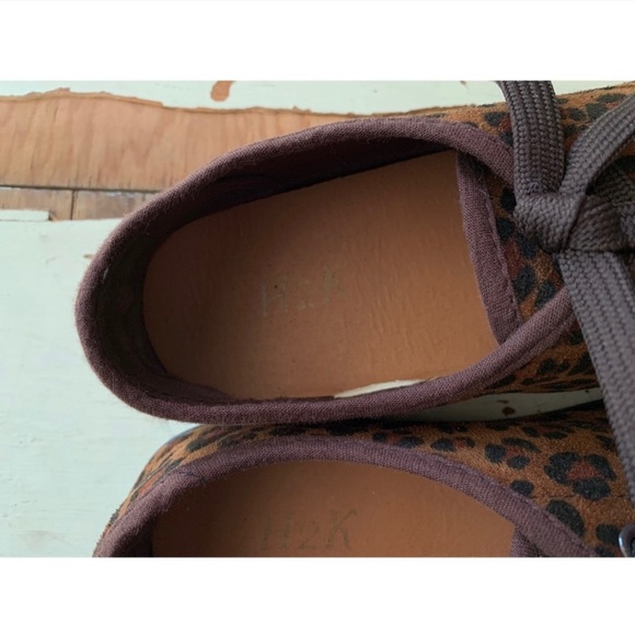 H2K : leopard print casual sneakers - Picture 5 of 8